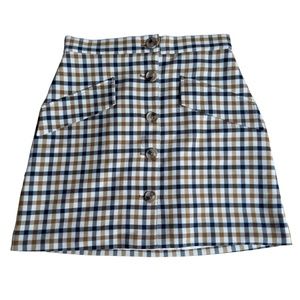 Plaid H&M Skirt